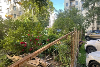 Установка забора на Гаванской: жители беспокоятся за сад