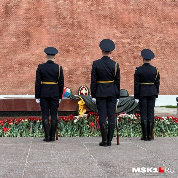Президентский полк у Могилы Неизвестного Солдата | Источник: Артем Устюжанин / MSK1.RU