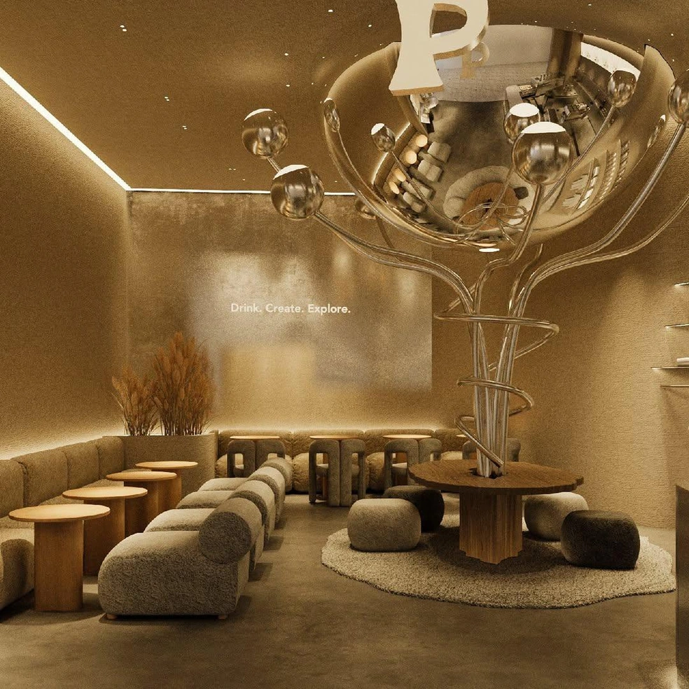 Так выглядит кафе в Dubai Mall | Источник: PIMS / instagram.com (экстремистская организация, деятельность запрещена на территории РФ)