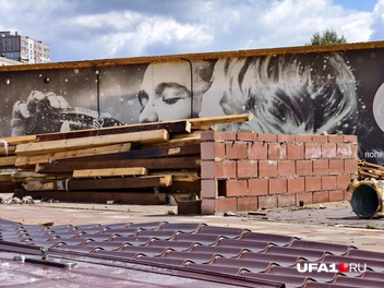 Остатки «Ривер парка» | Источник: Булат Салихов / UFA1.RU