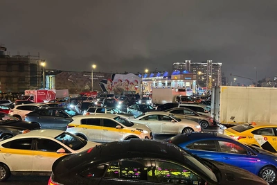 Москва: центр парализован многокилометровыми пробками