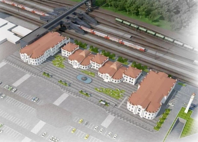 Концепция вокзала | Источник: презентация ЗабЖД