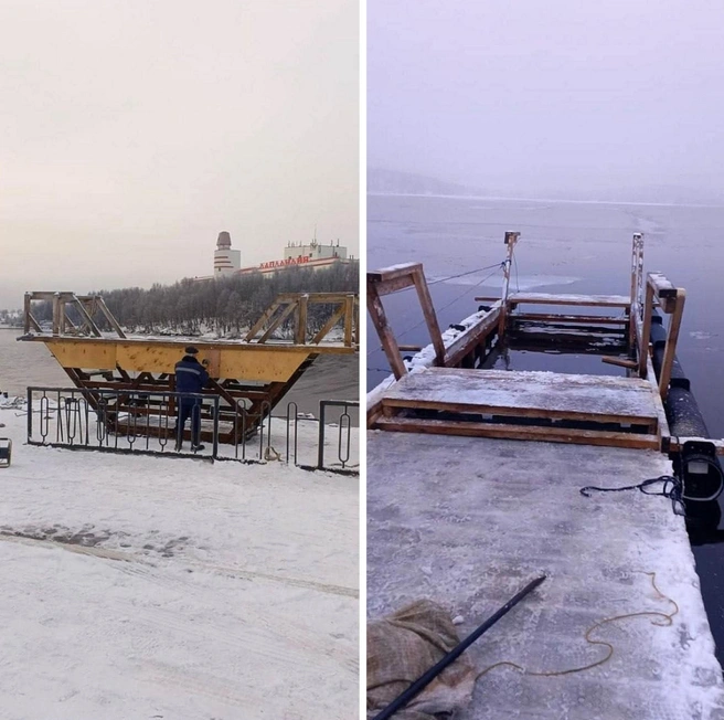 Зимний купальный сезон не за горами | Источник: Иван Лебедев Мурманск / T.me