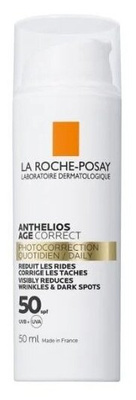 La Roche-Posay Anthelios, солнцезащитный антивозрастной крем для лица SPF 50, 50 мл