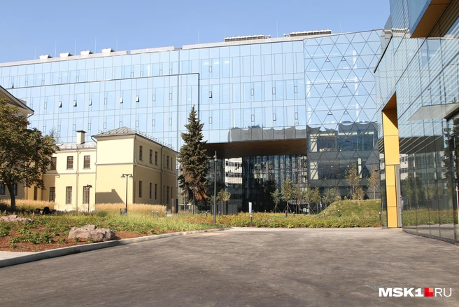 В Бауманке строится новый корпус | Источник: Татьяна Спиридонова / MSK1.RU