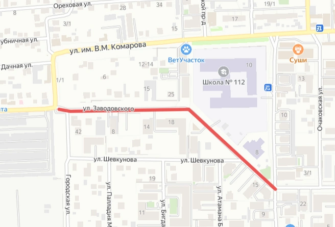 Отметили на карте, о каком участке идет речь | Источник: yandex.ru/maps/35/