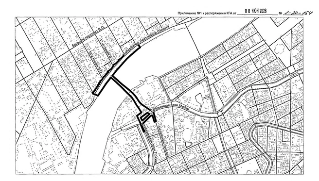 Проект планировки для Ново-Адмиралтейского моста разработают к ноябрю 2027-го | Источник: КГА