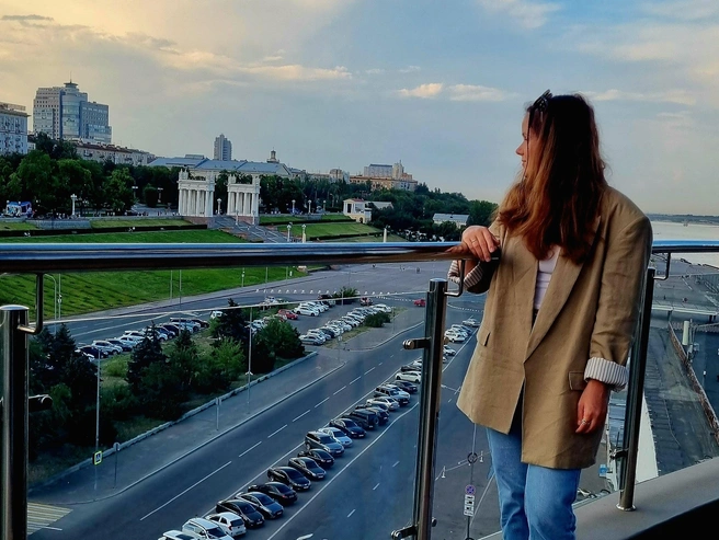 Ольга уехала из Волгограда в 33 года, но регулярно возвращается в родной город | Источник: Ольга Черничкина