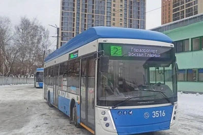 Новосибирск обновил троллейбусный парк автономными машинами