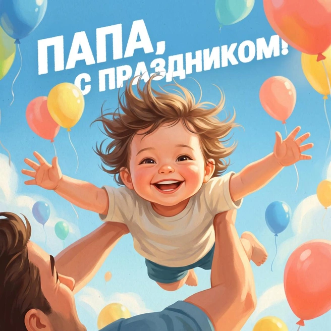 Спасибо за твой твердый характер и доброе сердце. С Днем отца! | Источник: Городские медиа