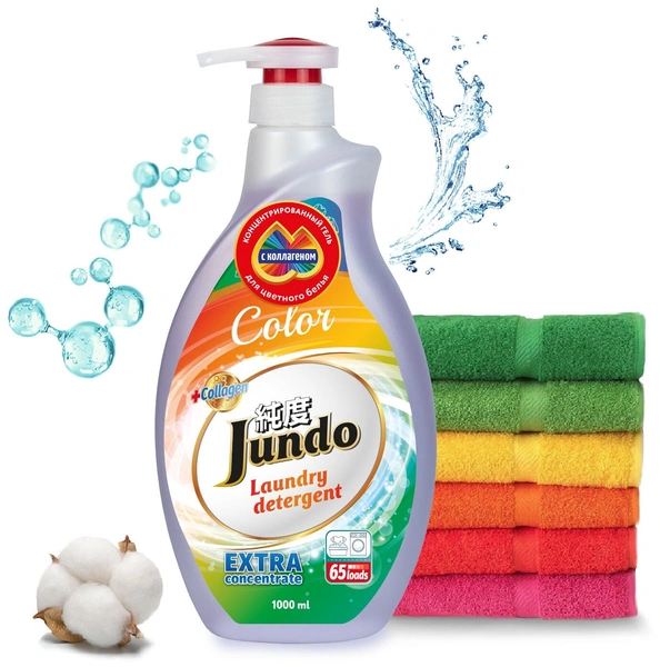 Гель для стирки цветного белья Jundo Color