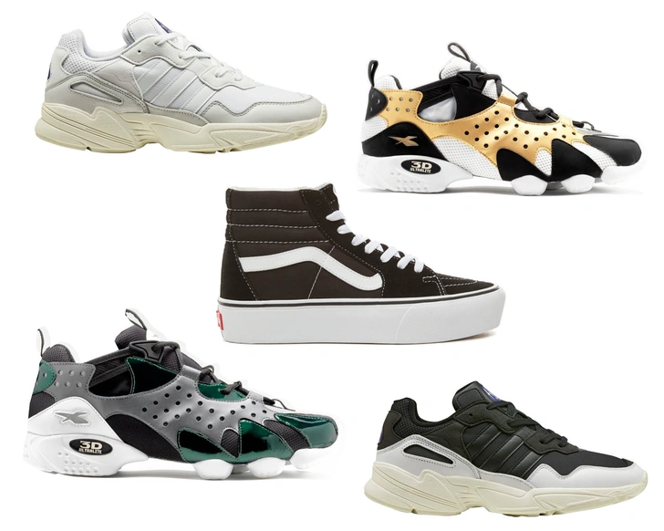 Adidas, Reebok, Nike