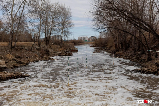 Здесь тренировались любители байдарок | Источник: Ирина Шарова / 72.RU