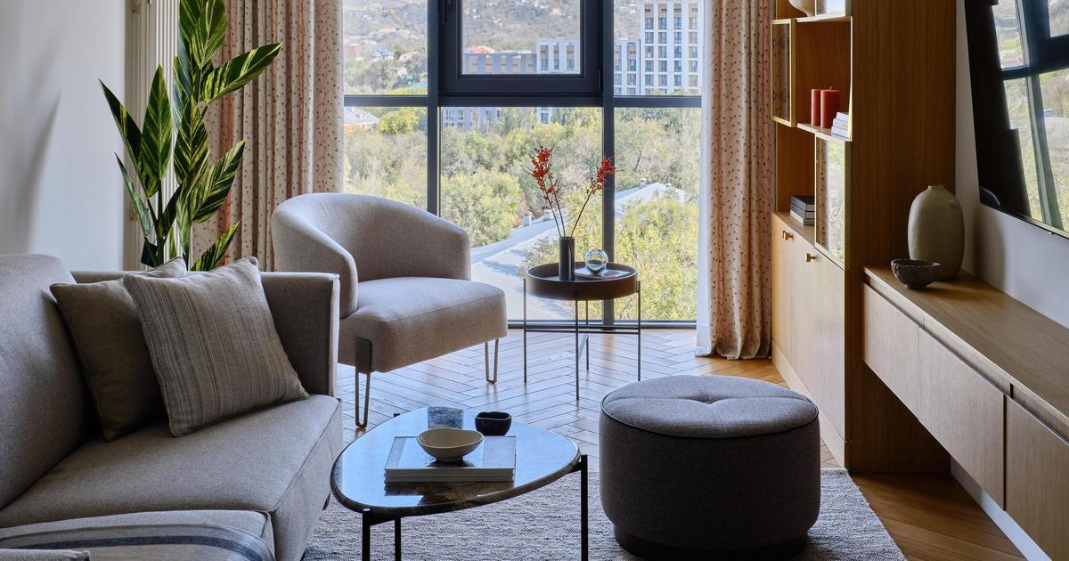Квартира 60 м² с парижским настроением в Алма-Ате | Marie Claire Maison