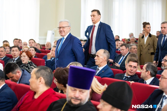 Александр Усс возглавлял Красноярский край | Источник: Артём Ленц / NGS24.RU