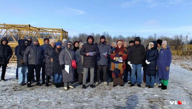 Люди просят председателя СК вмешаться в проектирование странной стройки | Источник: читатели V1.RU