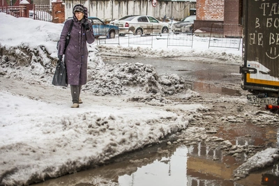 Подготовка ливневой канализации к весне в Новосибирске