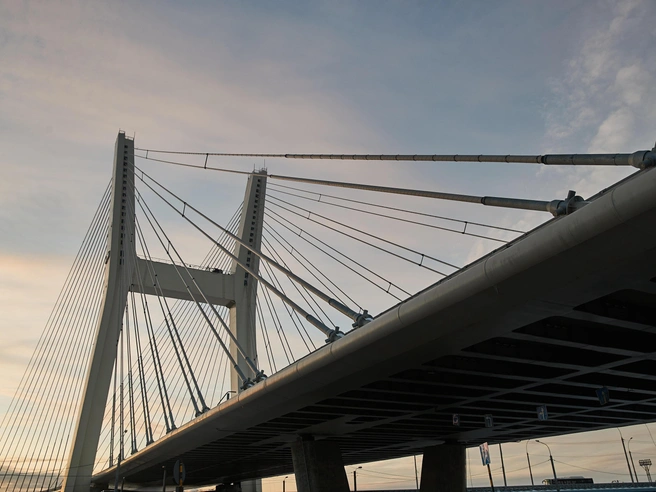 На начальном этапе автомобилисты смогут проехать по новому мосту без оплаты | Источник: Александр Ощепков, NGS.RU