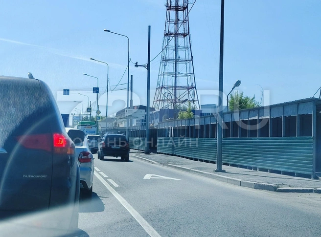 Эти полосы нарисовали в сторону автовокзала по Пермякова  | Источник: читатель 72.RU 