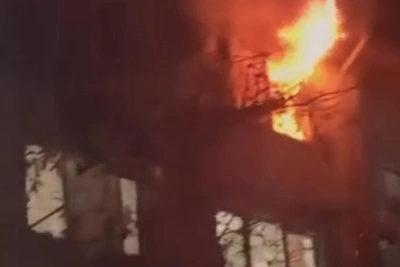 В Сочи из пожара спасли двоих детей