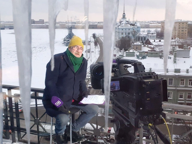 На телевидение Юрий Володарович попал случайно | Источник: Анатолий Ильин / 78.ru