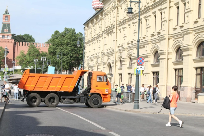 В выходные центре Москвы перекроют сразу несколько улиц | Источник: Татьяна Спиридонова / MSK1.RU
