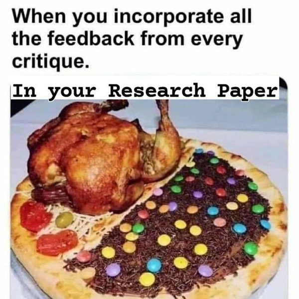 Когда учел в своей научной статье все замечания рецензентов | Источник: Соцсети