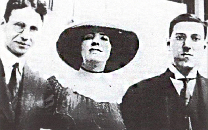 Р. Кляйнер, Соня Грин и Г. Ф. Лавкрафт. 1921 г.