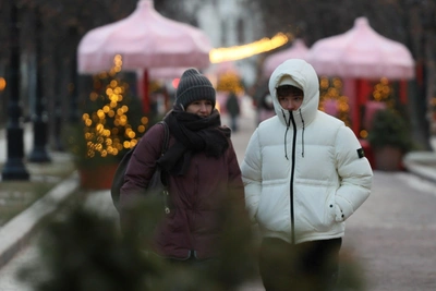 Москва встретила первые сильные морозы