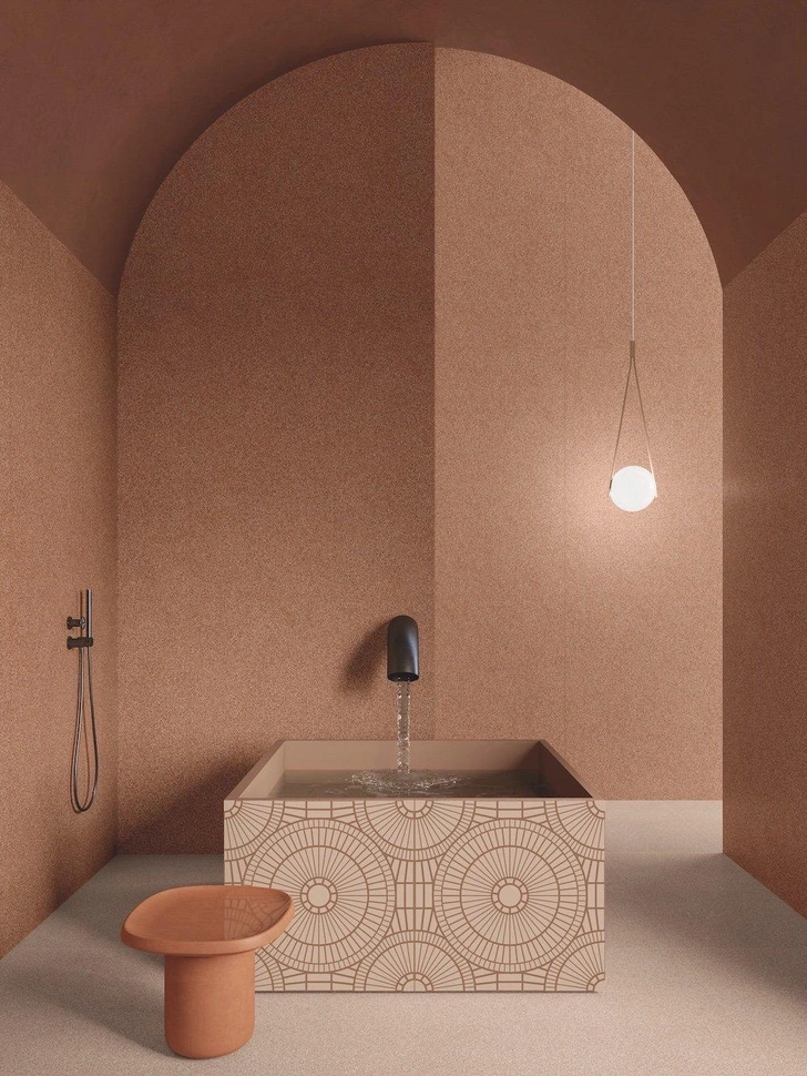 Коллекция плитки The Nesting Room, дизайн Moooi для ABK | Источник: Moooi 