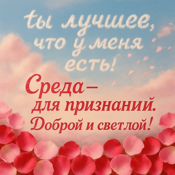 открытка среда, открытка доброй среды, открытки утро среда, открытки с добрым утром среды, открытка доброй летней среды, среда открытки красивые, открытки с летней средой, бесплатные открытки среда, доброй среды открытки красивые | Источник: theDay/DALL-E