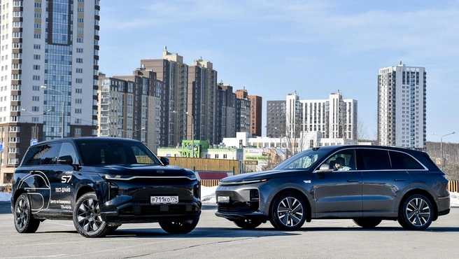 GAC S7 и Lixiang L6&nbsp;— импортируемые гибриды стали дороже минимум на 1,5–2&nbsp;миллиона рублей в сравнении с «серым» импортом | Источник: Артем Краснов
