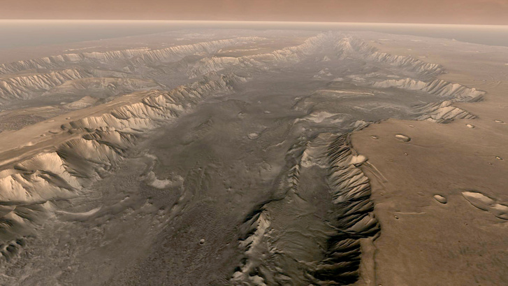 На Марсе обнаружены следы органики