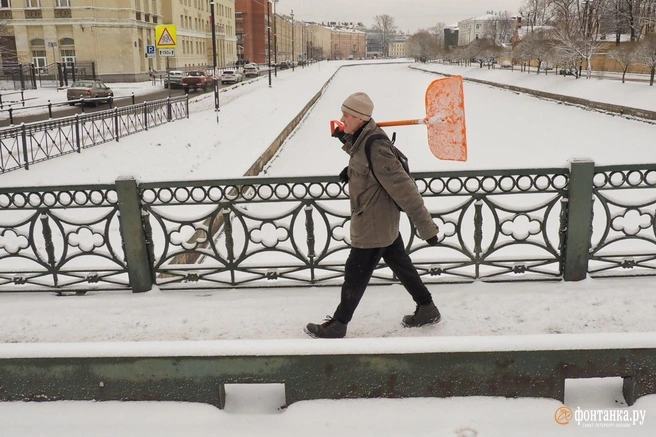 Зима в Петербурге активизируется: температура опустилась ниже нормы | Источник: Михаил Огнев / «Фонтанка.ру»