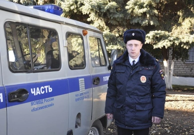 Касимовский полицейский спас утопающего | ya62.ru