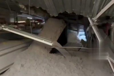 В Буинске обрушилась крыша магазина «Победа»