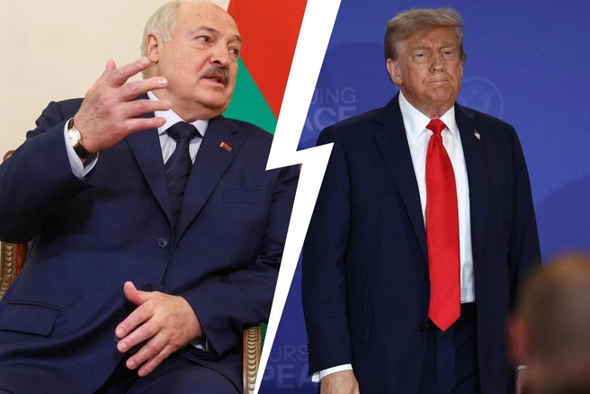 «Американцы молодцы». Лукашенко рассказал, какой совет дал Трампу насчет войны с Ираном | Источник: коллаж снимков с сайта kremlin.ru