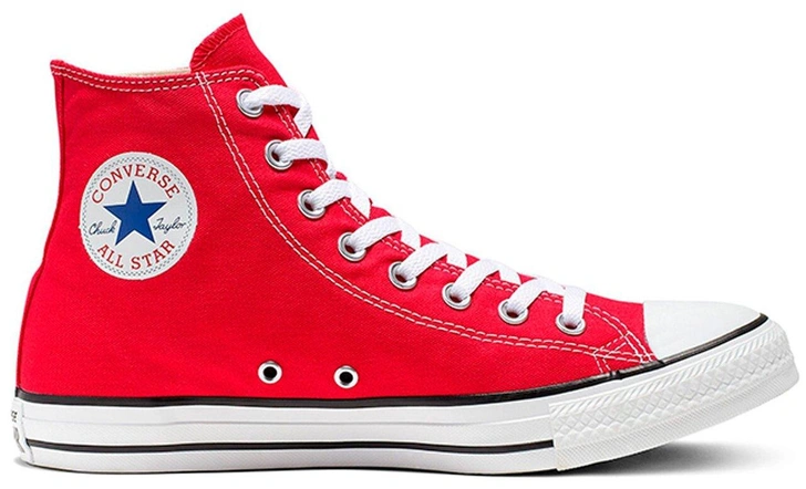 Кеды унисекс Converse Chuck Taylor All Star High-Top Red