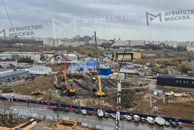 В Москве начали строить станцию метро «Каспийская»