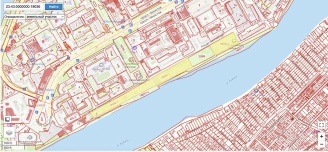 Речь идет о желтом участке | Источник: ik5map.roscadastres.com