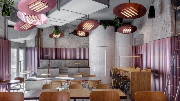 Rare Pastrami Bar по проекту Crosby Studios  в Москве