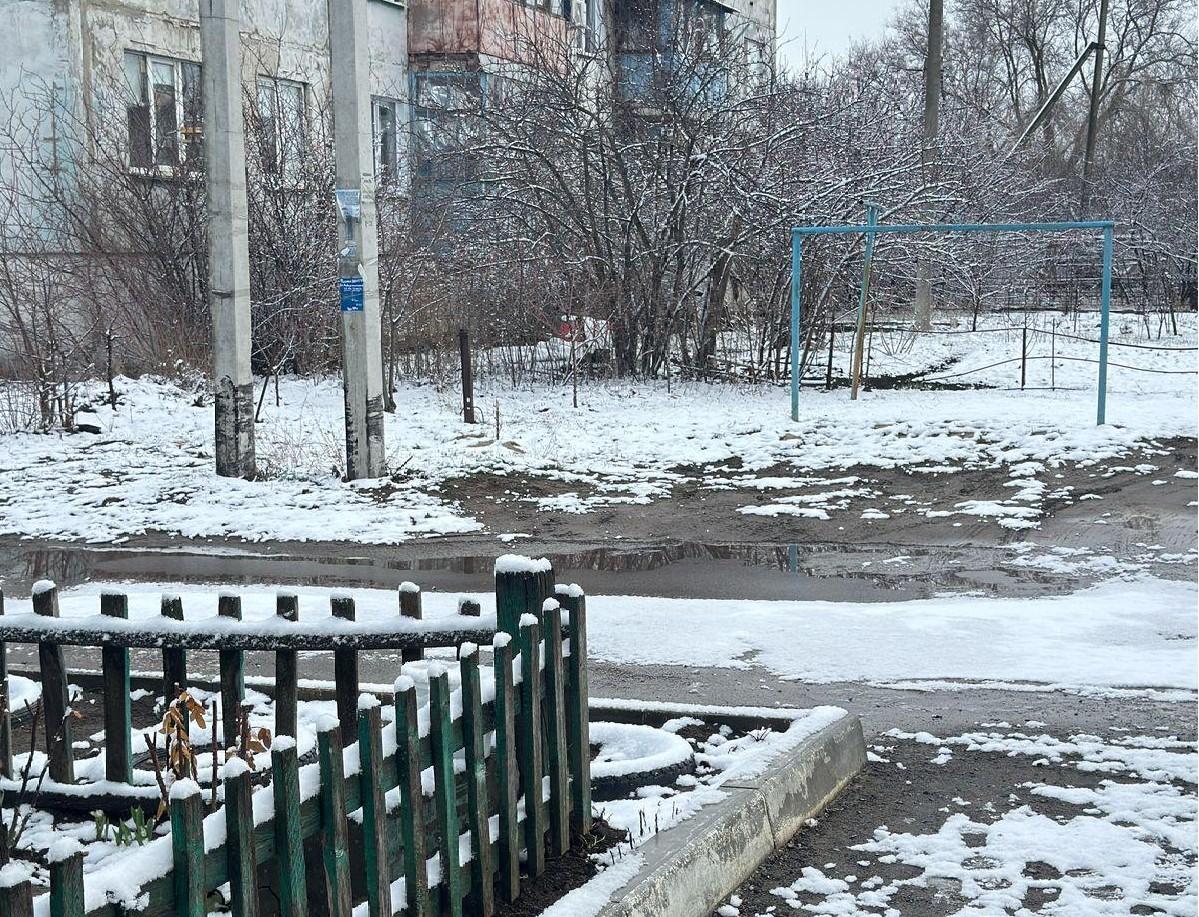 В Волгоградской области выпал первый мартовский снег