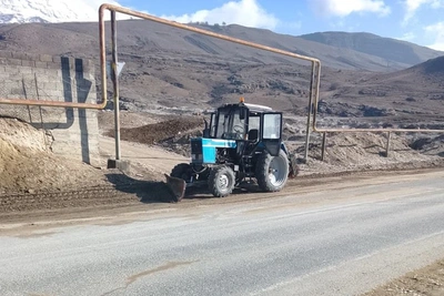 Временное закрытие участка дороги Цуриб - Арчиб в Дагестане