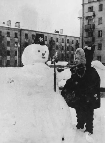 Детей кутали как следует. 1964 год | Источник: семейный архив Аллы Ранской / pastvu.com