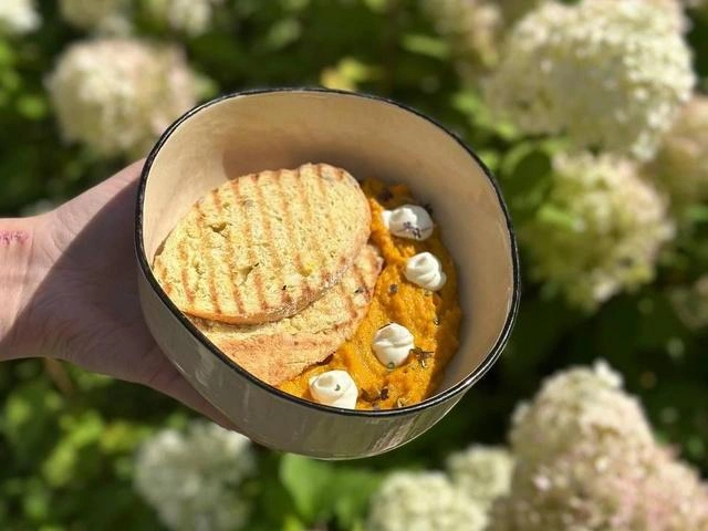 В меню яркие осенние позиции в современной авторской подаче | Источник: FLAT