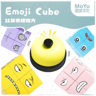 10. Настольная игра Антистресс MoYu Emoji Cube