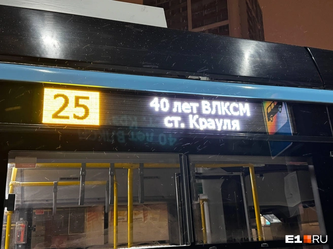 Троллейбусы № 25 будут ездить с ЖБИ на ВИЗ | Источник: Роман Марьяненко / E1.RU