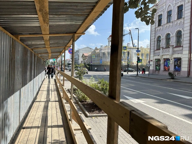 Пешеход должен знать свое место в городе | Источник: Алексей Тайганавт / NGS24.RU
