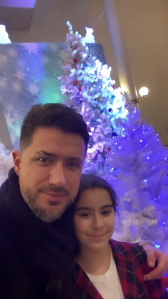 Бывший муж Ани Лорак прилетел к дочке на Рождество