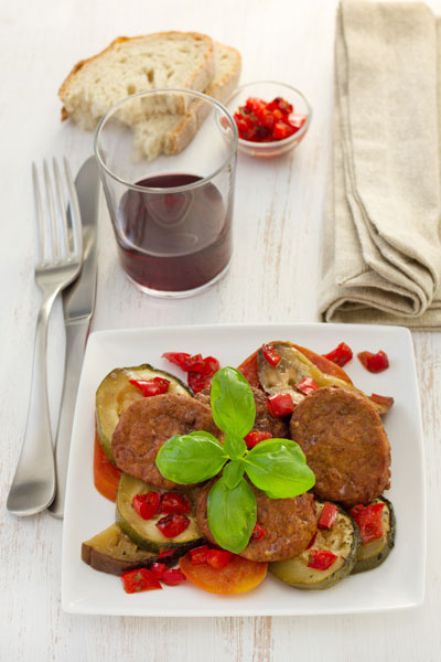 Котлетки с кабачками
